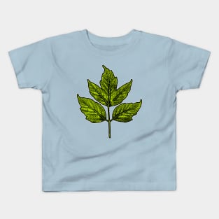 Leaf Boxelder Maple Kids T-Shirt